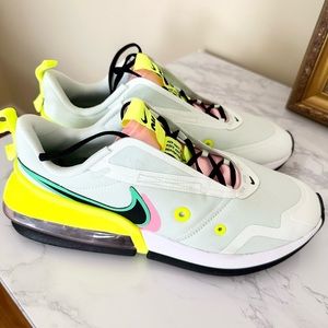 Nike Air Max Up sneakers in barely green/black